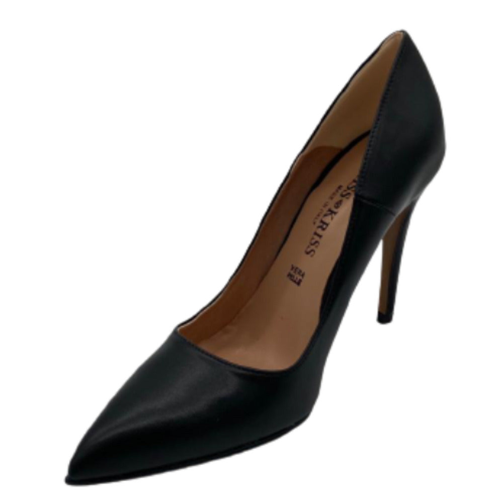 Scarpe da Donna KISS KRISS Art. 3401 NERO decollete elegante Glamour