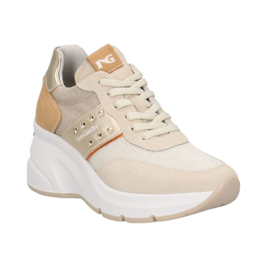 Scarpe da Donna - NERO GIARDINI Art. E512961D 714 YOGURT OSSO Sneakers