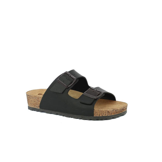 Scarpe da Donna - INBLU Art. NM39 NERO Ciabatte Doppia Fibbia