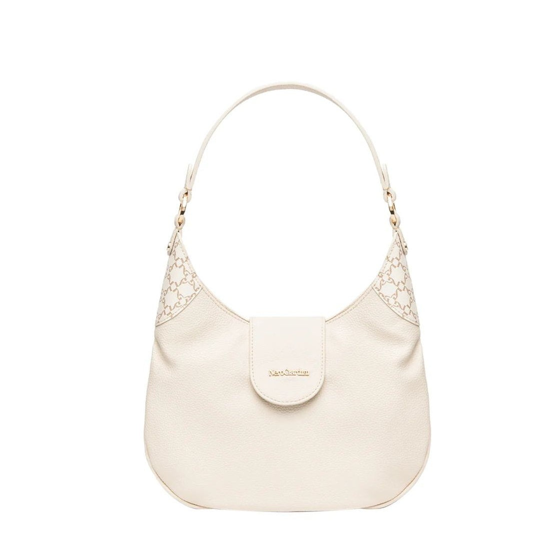 Borsa da Donna - NERO GIARDINI Art. E644201D 710 LATTE Borsa a spalla