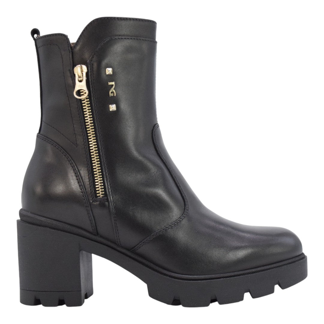 Scarpe da Donna - NEROGIARDINI Art. I514880D 100 NERO Stivaletti