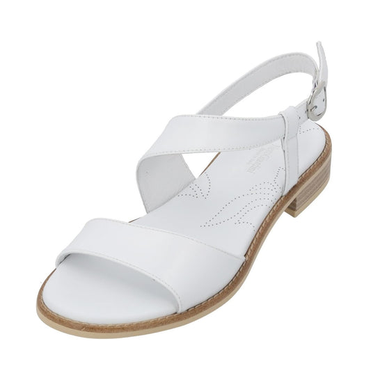 Scarpe da Donna - NERO GIARDINI Art. E410460D 707 BIANCO sandali tacco basso
