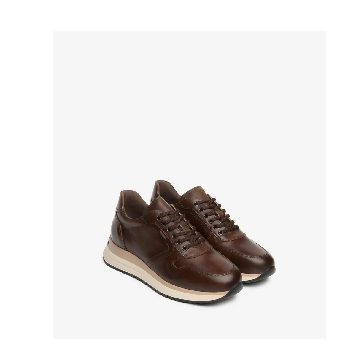 Scarpe da Uomo - NERO GIARDINI Art. I601301U 412 BEIGE(Marrone) Sneakers