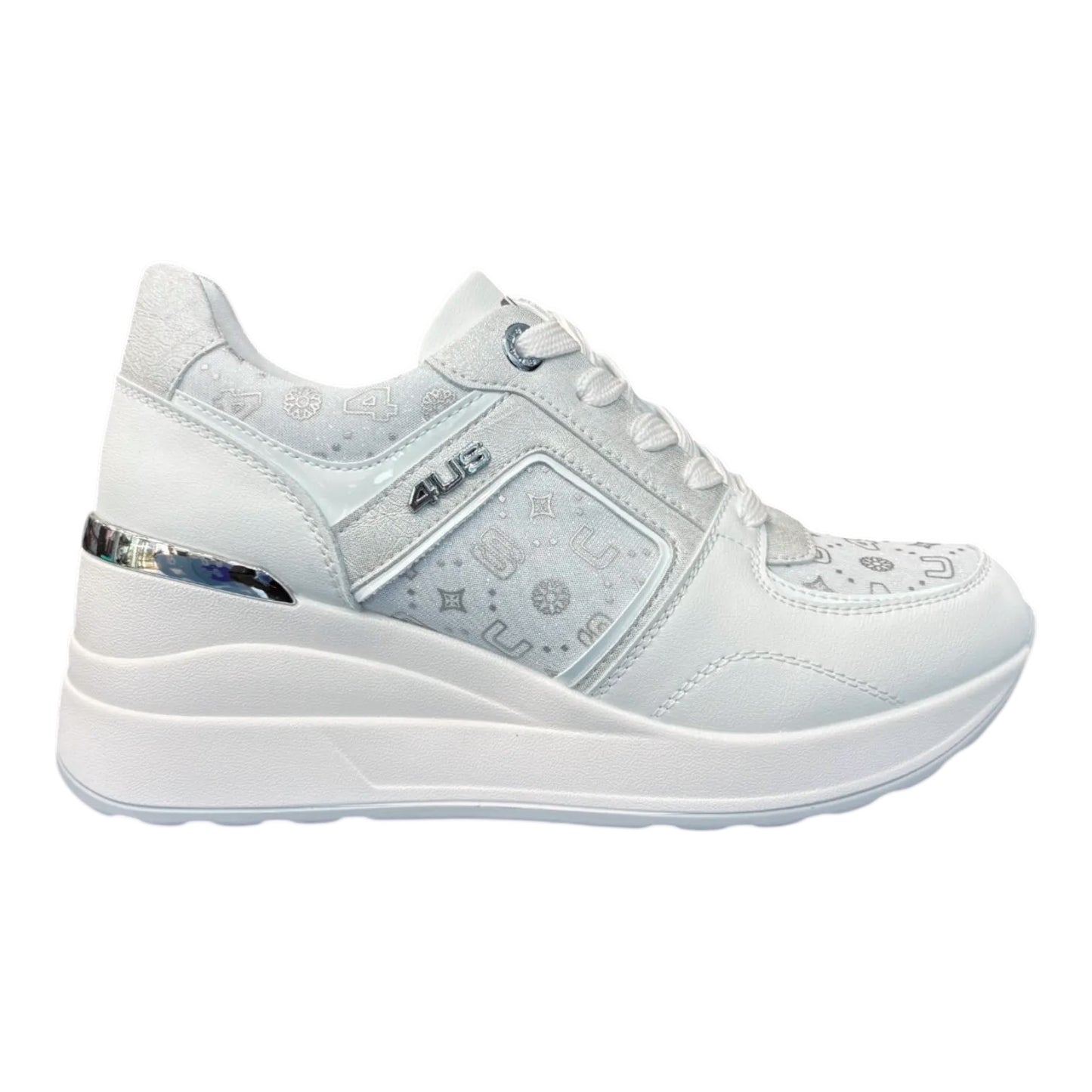 Scarpe da Donna - 4US PACIOTTI Art. 4BX175 WHITE Sneakers