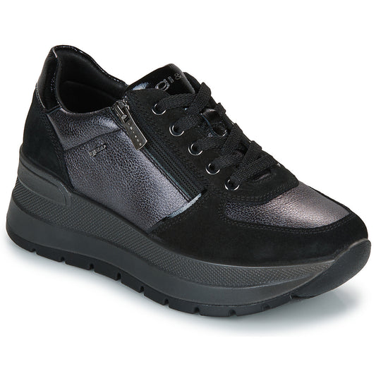 Scarpe da Donna - IGI&CO Art. 8677500 NERO/ANTRACITE Scamosciato Sneakers