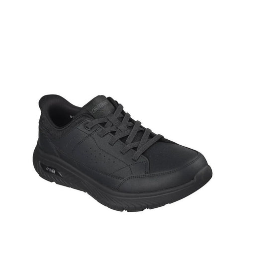 Scarpe da Uomo - SKECHERS Art. 205656BBK BLACK Sneakers ARCH FIT SLIP INS