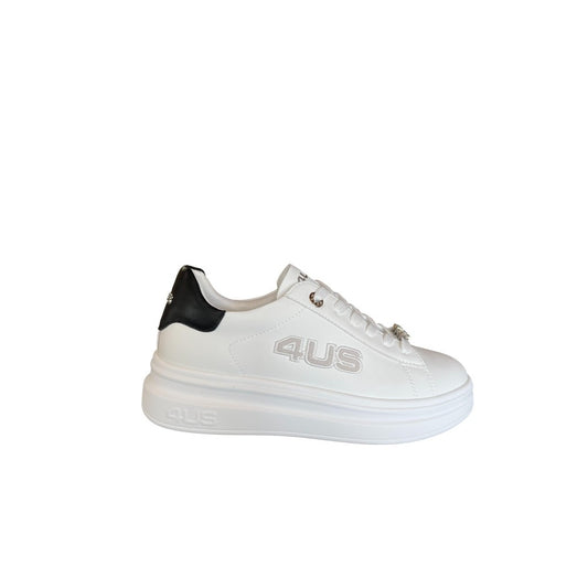 Scarpe da Donna - 4US PACIOTTI Art. 4BX166 WHITE BLACK Sneakers
