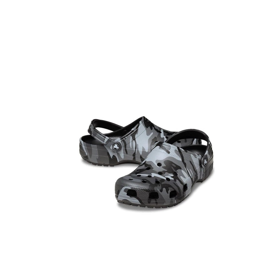 Scarpe da Uomo - CROCS Art. 211936BKSG BLACK GREY Sandali Sabot gomma