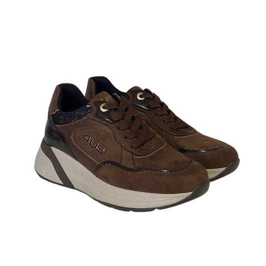 Scarpe da Donna - 4US PACIOTTI Art. 4BX272 BROWN Sneakers
