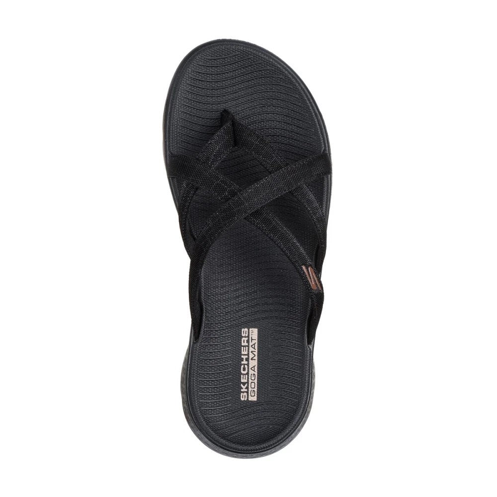 Scarpe da Donna - SKECHERS Art. 141461BBK BLACK Sandali