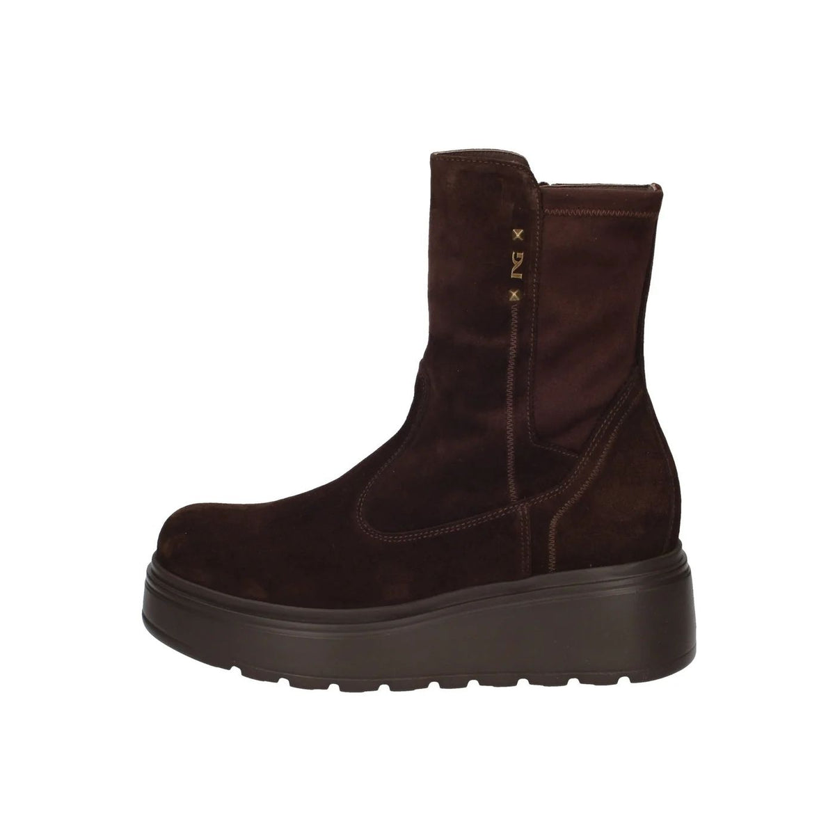 Scarpe da Donna - NERO GIARDINI Art. I618111D 300 T, MORO Scamosciato Stivaletti