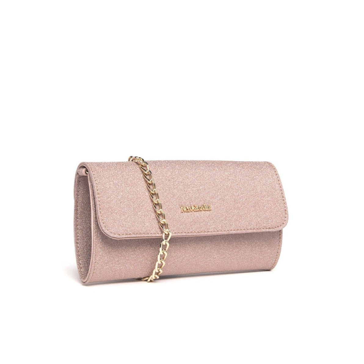 Borsa da Donna - NERO GIARDINI Art. E343007DE 631 CARNE MICROGLITTER Pochette