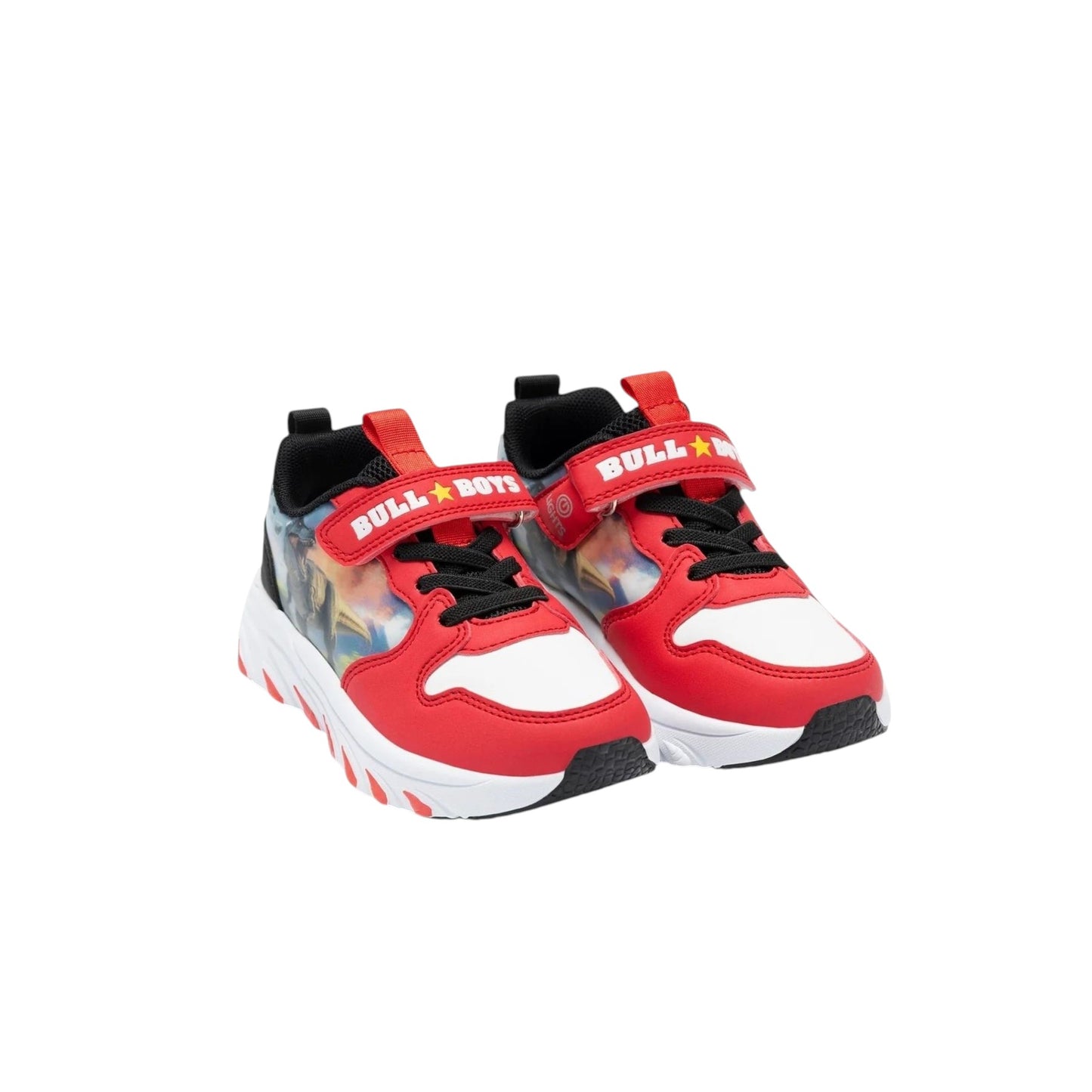 Scarpe da Bambino - BULL BOYS Art. DNAA5289A00 DINOREX ROSSO BIANCO Sneakers