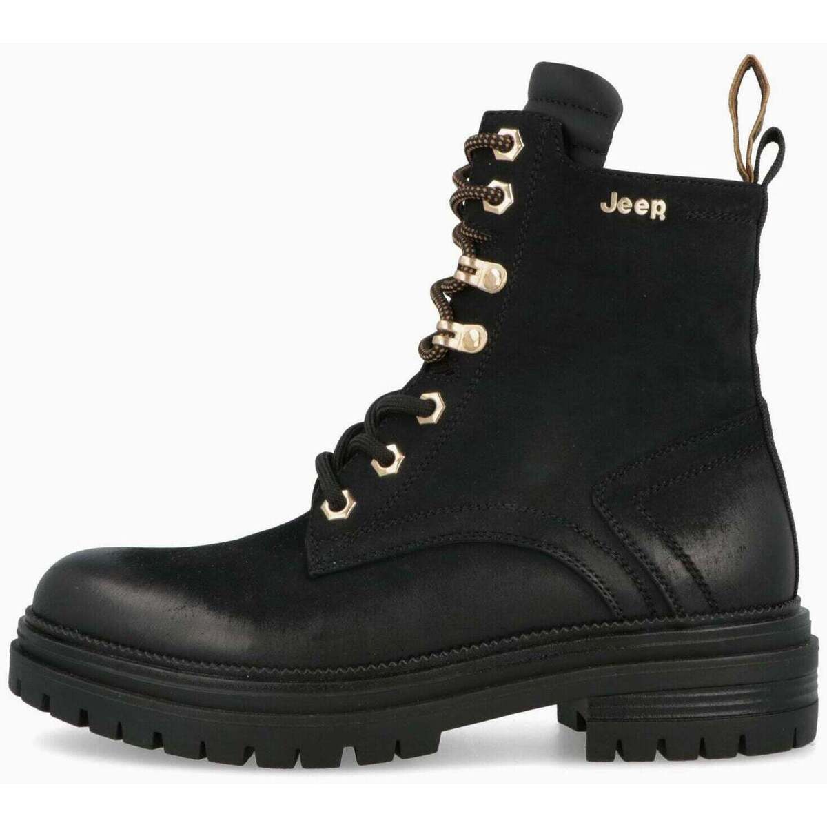 Scarpe da Donna - JEEP Art. CROW LACE JL52580A BLACK Stivaletti