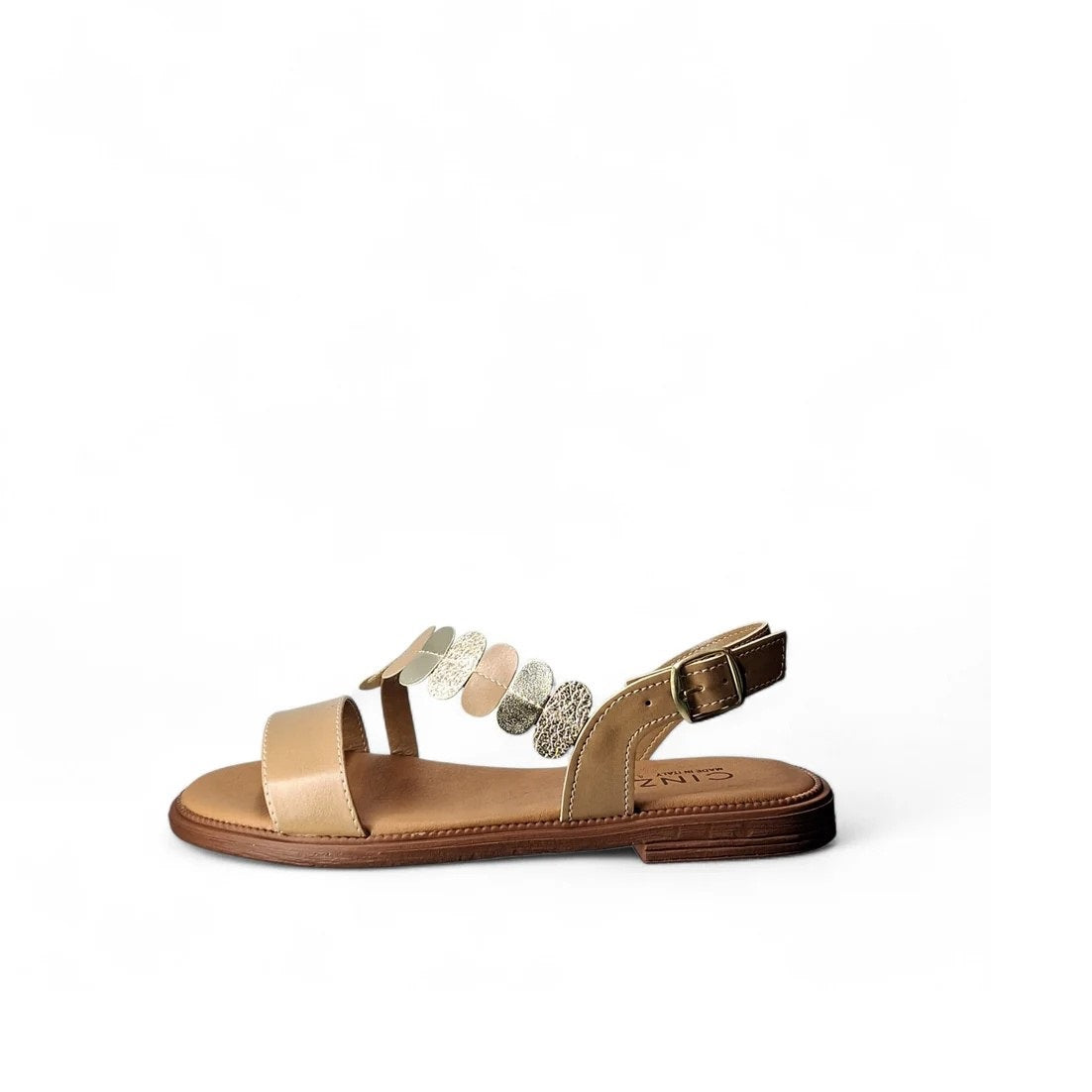 Scarpe da Donna - CINZIA SOFT Art. LF64143 001 BEIGE PLATINO Sandali