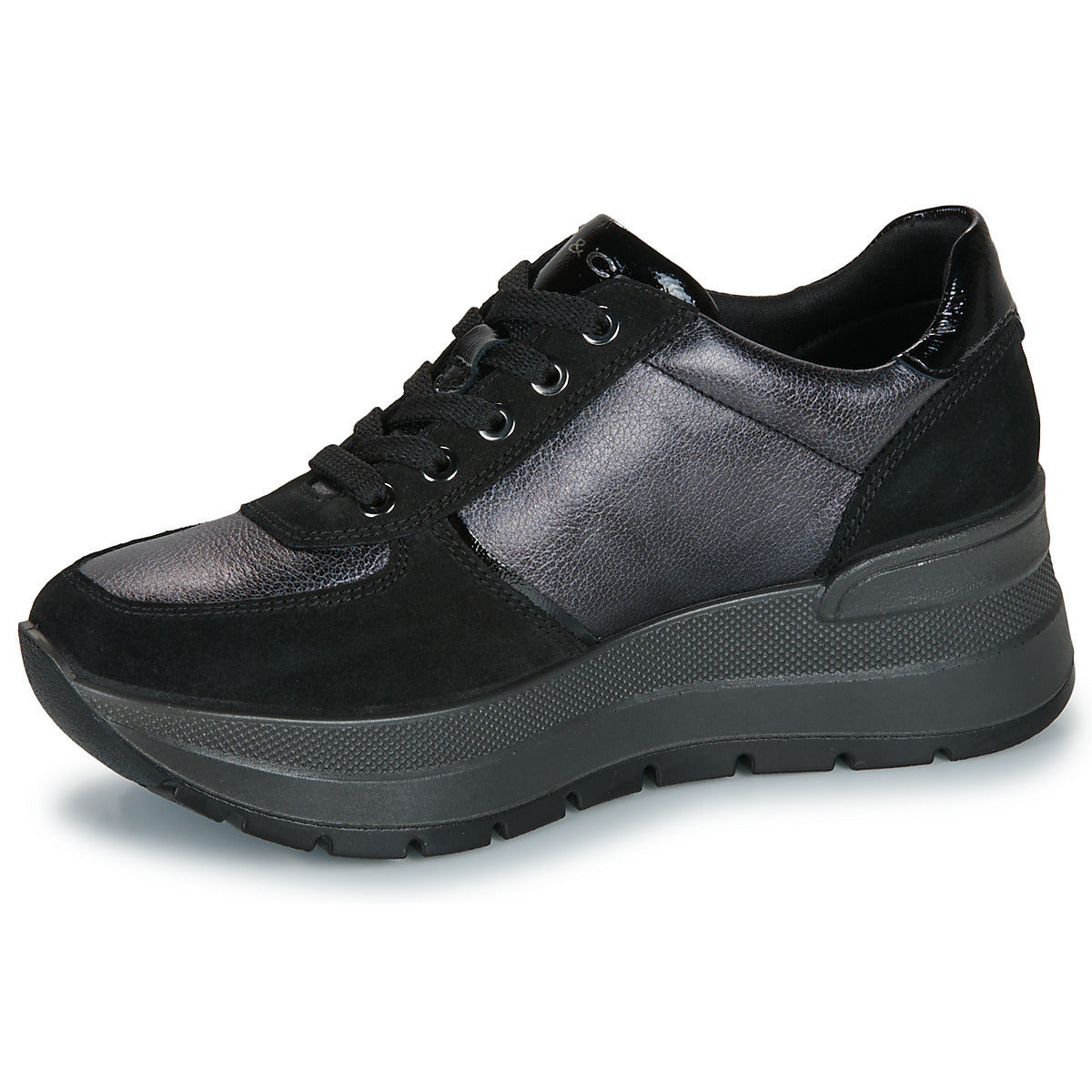 Scarpe da Donna - IGI&CO Art. 8677500 NERO/ANTRACITE Scamosciato Sneakers