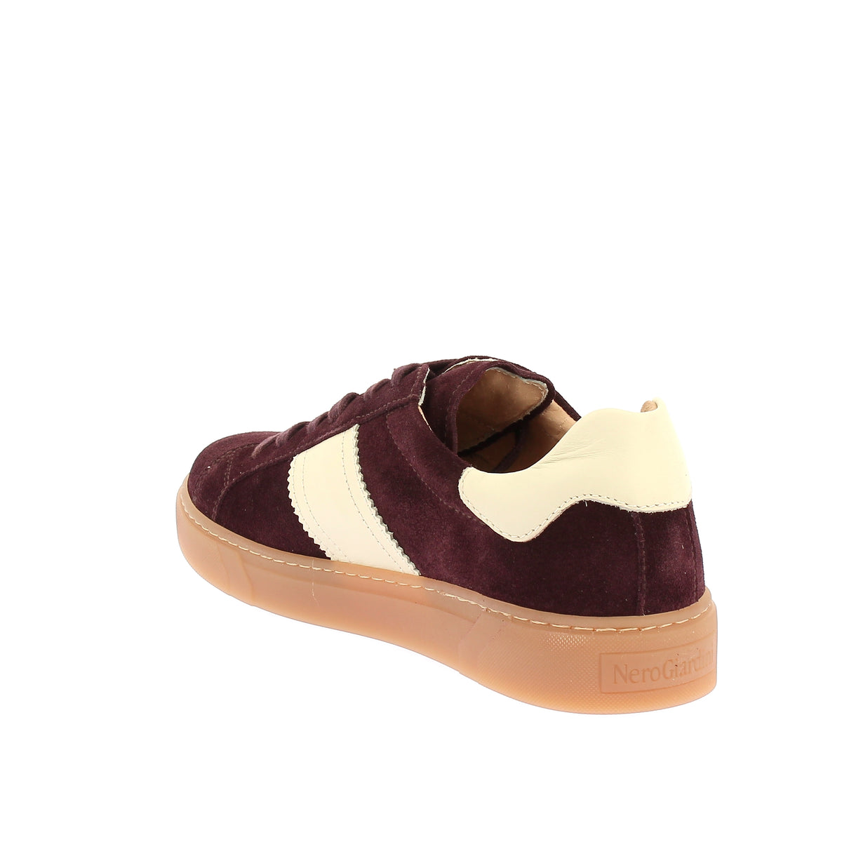 Scarpe da Donna - NERO GIARDINI Art. I617421D 613 BORDEAUX Scamosciato Sneakers