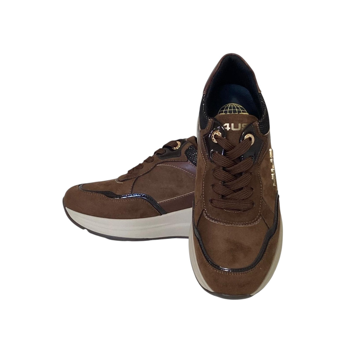 Scarpe da Donna - 4US PACIOTTI Art. 4BX272 BROWN Sneakers