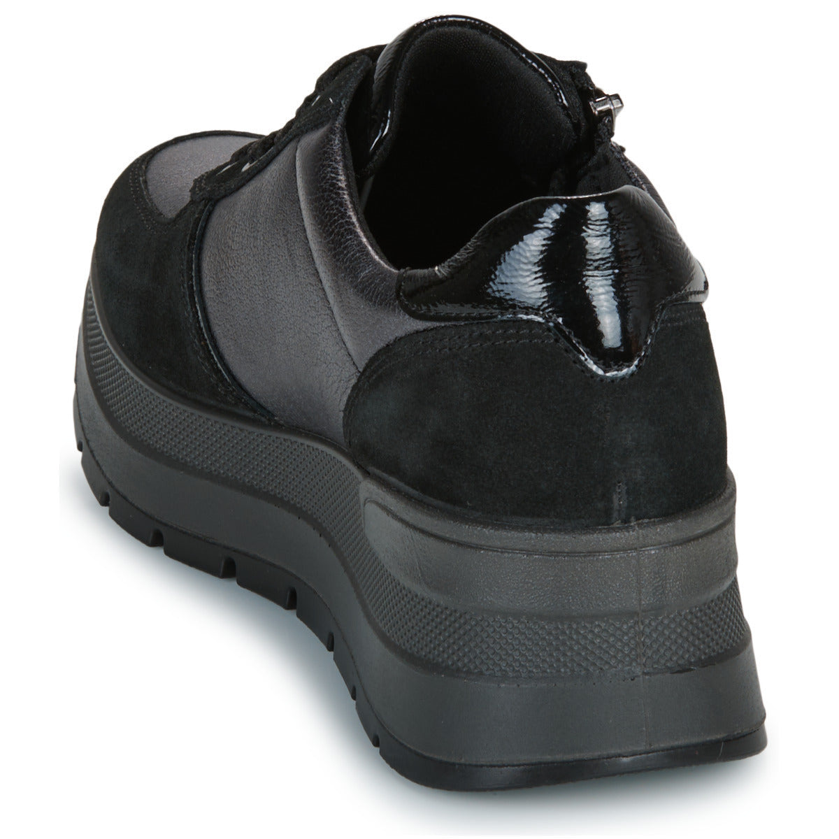 Scarpe da Donna - IGI&CO Art. 8677500 NERO/ANTRACITE Scamosciato Sneakers