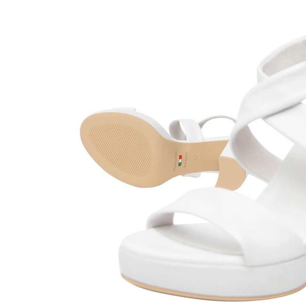 Scarpe da Donna - NERO GIARDINI Art. E615800D 707 BIANCO Sandali