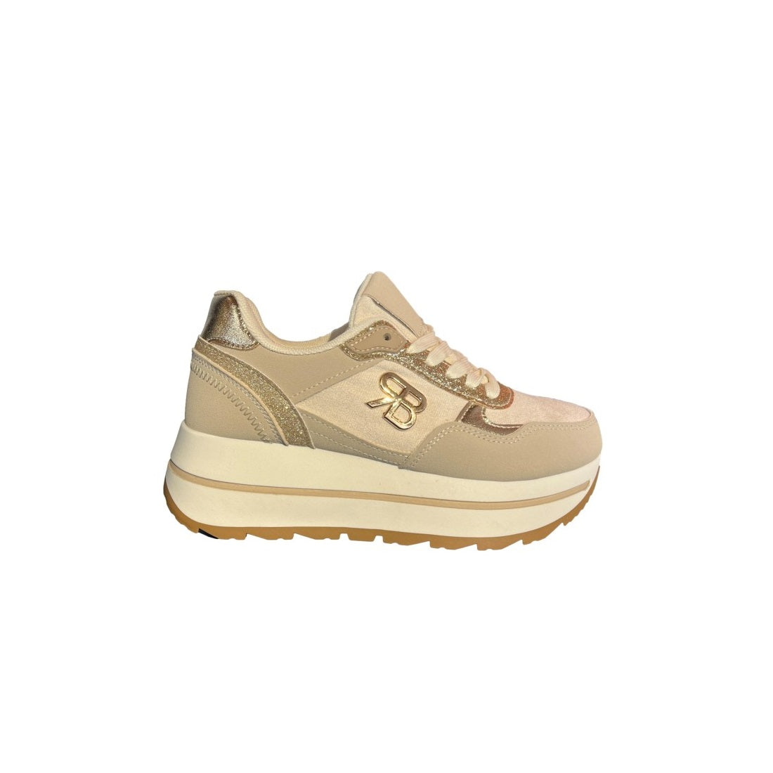 Scarpe da Donna - RENATO BALESTRA Art. RB25F24 BEIGE GOLD Sneakers