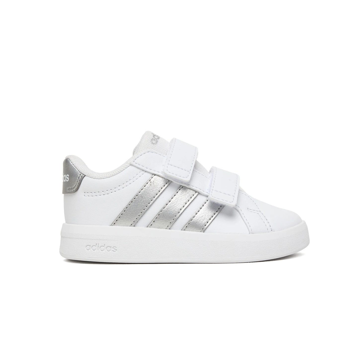 Scarpe da Bambina - ADIDAS Art. GRAND COURT JP9373 WHITE SILVER MET Sneakers