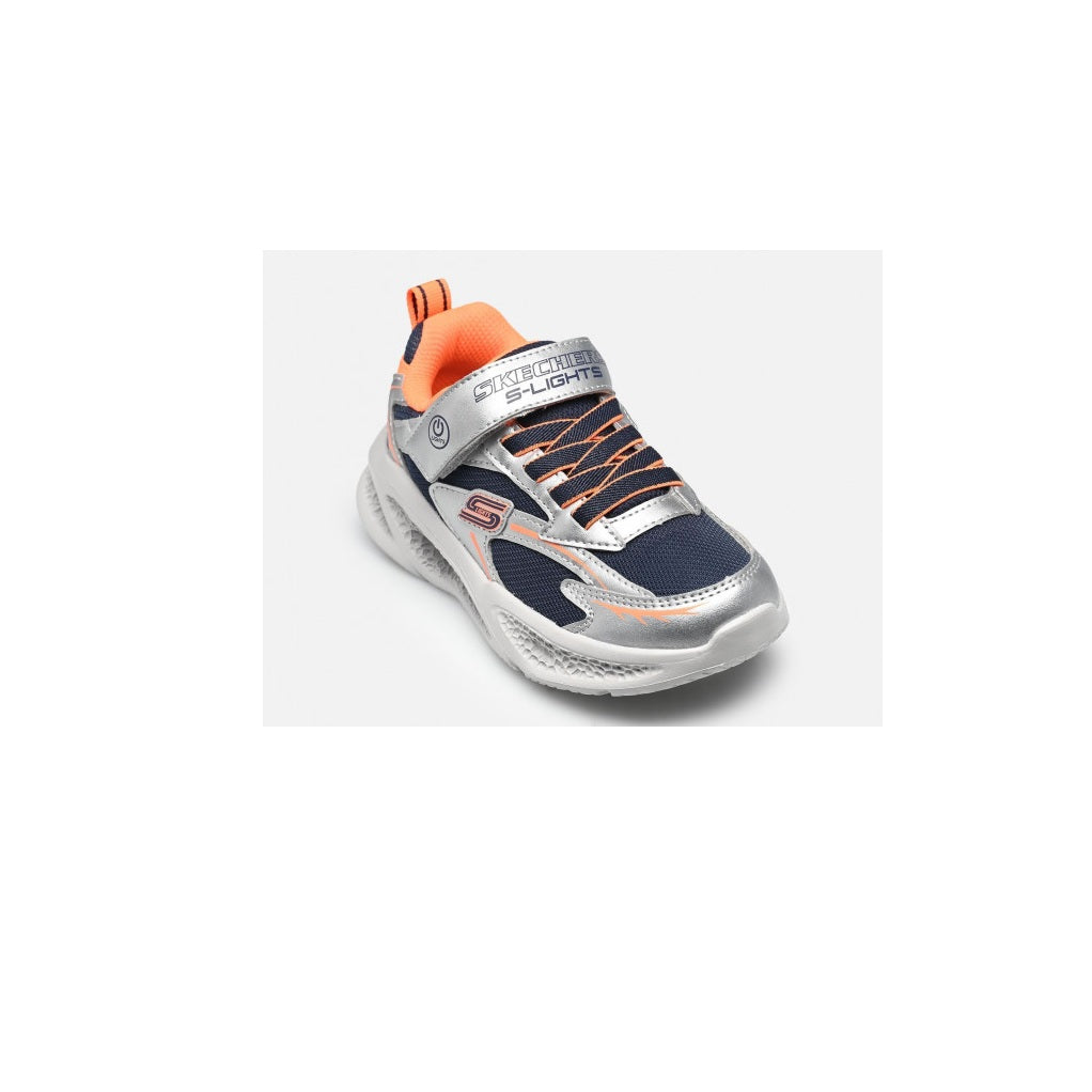 Scarpe da Bambino - SKECHERS Art. 401497LSLOR SILVER ORANGE Sneakers