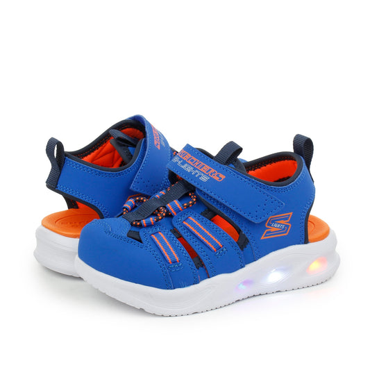 Scarpe da Bambino - SKECHERS Art. 407033NBLNV  BLU NAVY Sandali Ragnetto