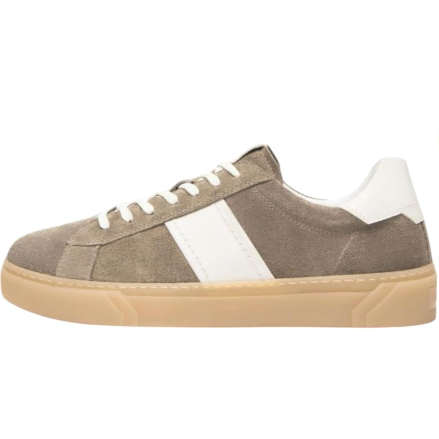 Scarpe da Uomo - NERO GIARDINI Art. E500694U 501 ARGILLA Scamosciato Sneakers