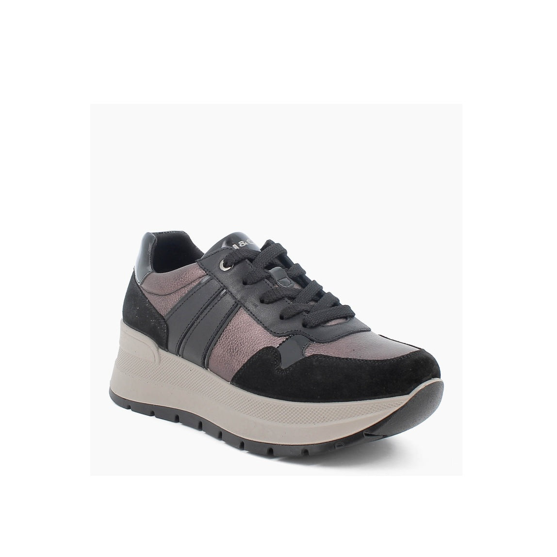 Scarpe da Donna - IGI&CO Art. 8677800 NERO BRONZO Scamosciato Sneakers