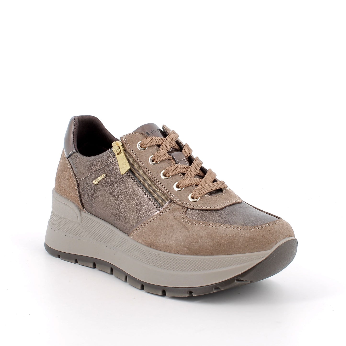 Scarpe da Donna - IGI&CO Art. 8677522 FANGO/OTTONE Scamosciato Sneakers