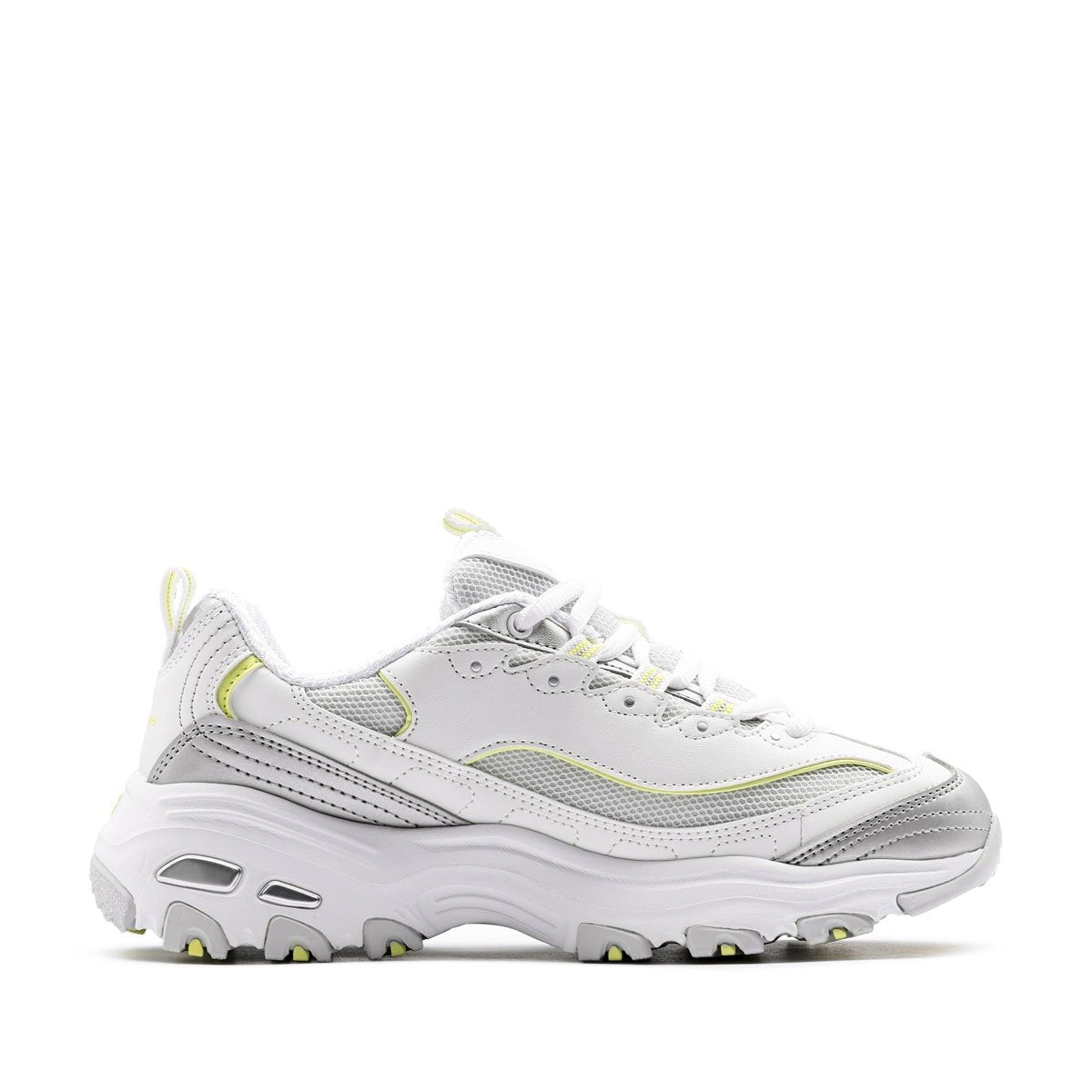 Scarpe da Donna - SKECHERS Art. 150246WSLM WHITE SILVER Sneakers