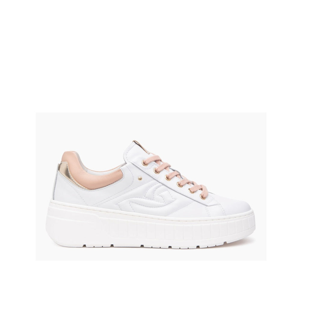 Scarpe da Donna - NERO GIARDINI Art. E513090D 707 BIANCO PLATINO Sneakers