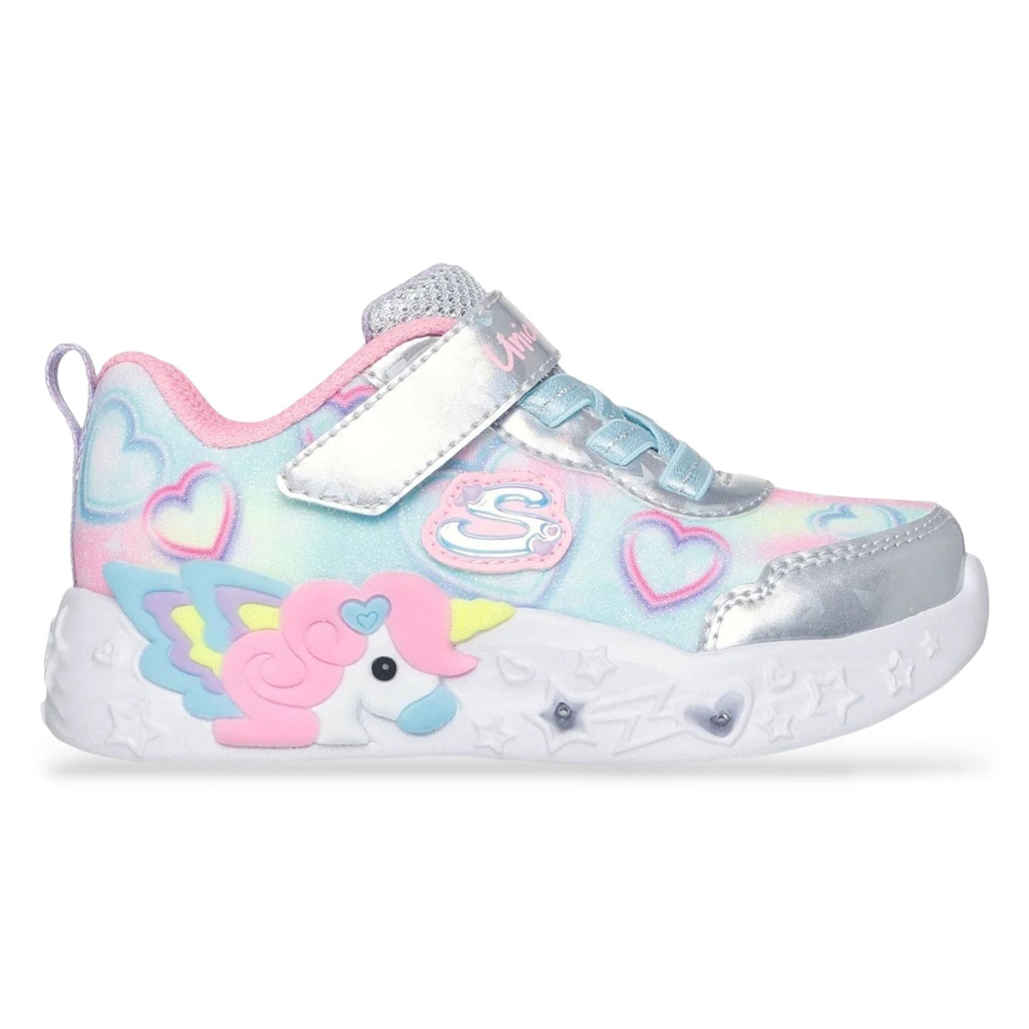 Scarpe da Bambina - SKECHERS Art. 303064NSMLT SILVER MULTI Sneakers