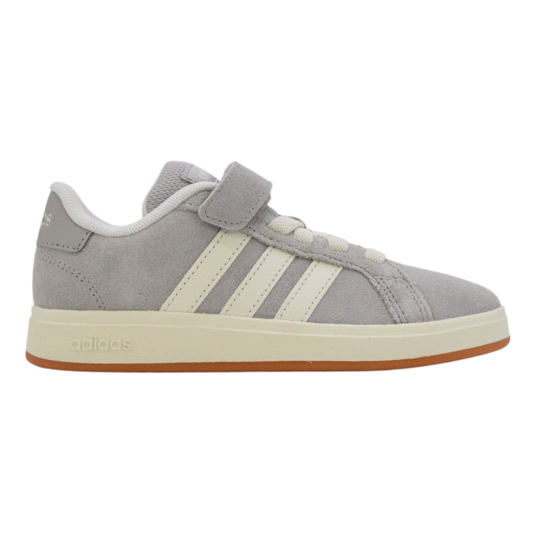 Scarpe Unisex Bambino- ADIDAS Art. GRAND COURT  JP5897 GREY Scamosciato Sneakers