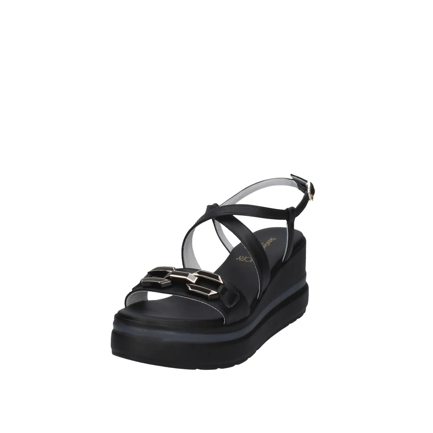 Scarpe da Donna - NERO GIARDINI Art. E615953D 100 NERO Sandali