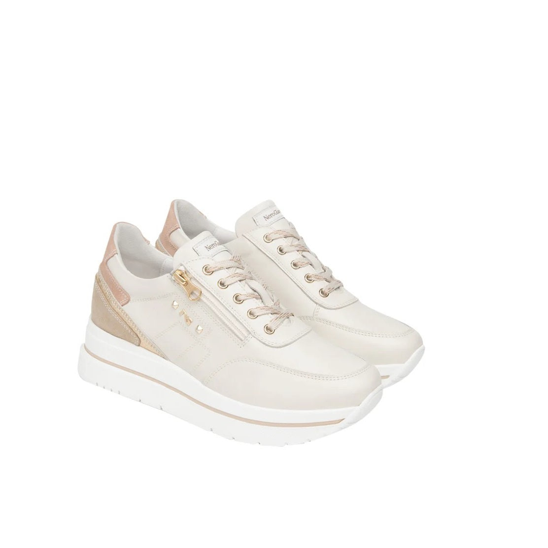 Scarpe da Donna - NERO GIARDINI Art. E615203D 713 OSSO IVORY Sneakers