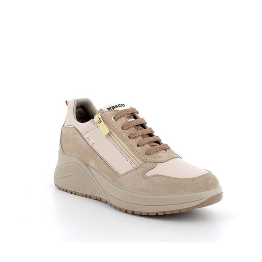 Scarpe da Donna - IGI&CO Art. 8654422 BISCOTTO/NATURALE Scamosciato Sneakers