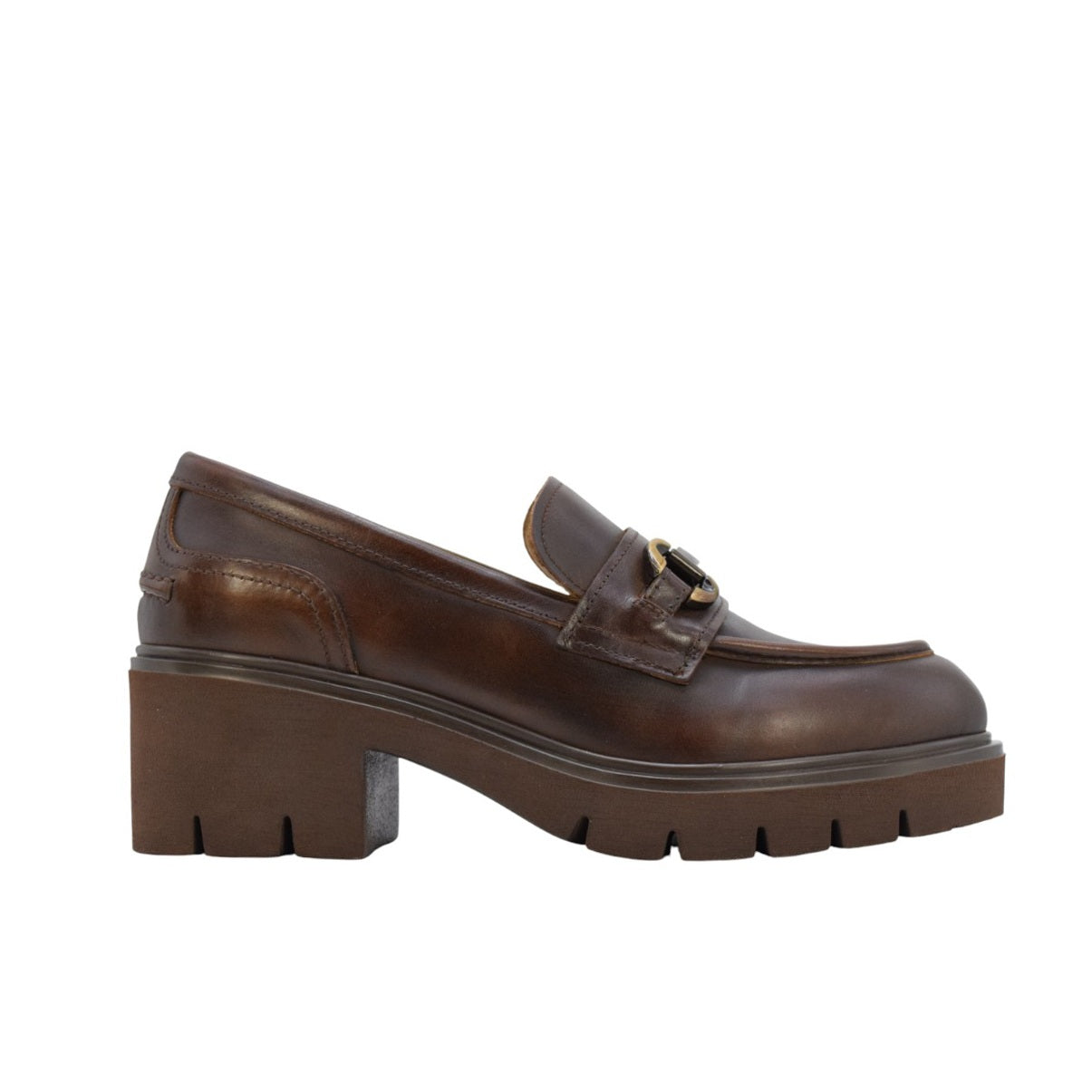 Scarpe da Donna - NEROGIARDINI Art. I513981D 412 BEIGE (moro) Mocassini