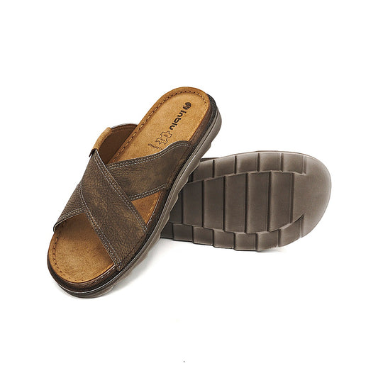 Scarpe da Uomo - INBLU Art. BU15 MARRONE Ciabatte