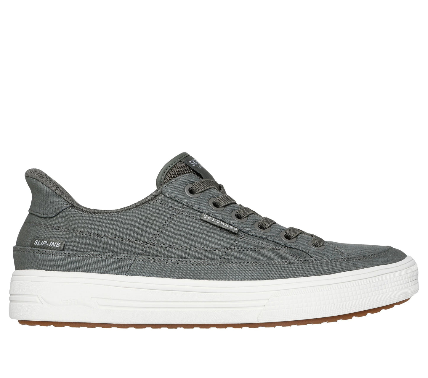Scarpe da Uomo - SKECHERS Art. 183222OLV OLIVE Sneakers SLIP INS