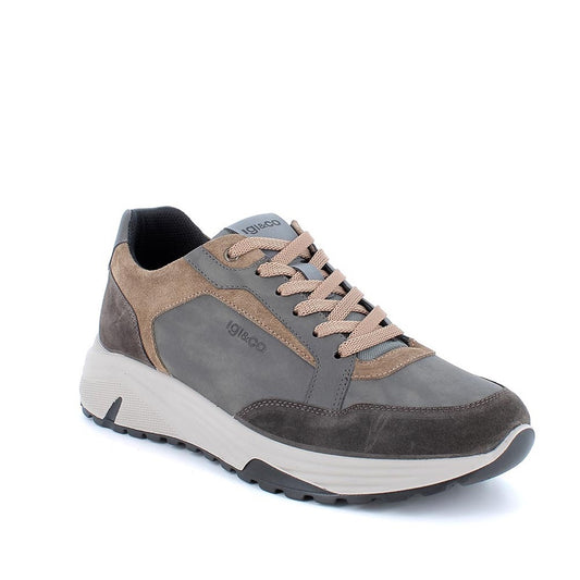 Scarpe da Uomo - IGI&CO Art. 4642822 CAFFE' Scamosciato Sneakers casual