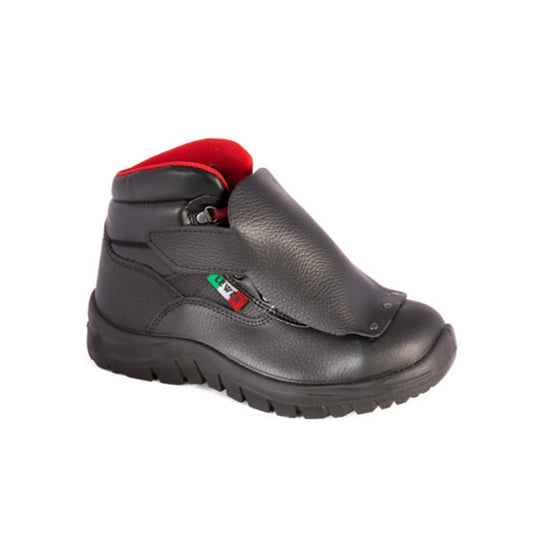 Scarpe da Uomo - LEWER Art. 5002 NERO antinfortunistiche con laccio nascosto