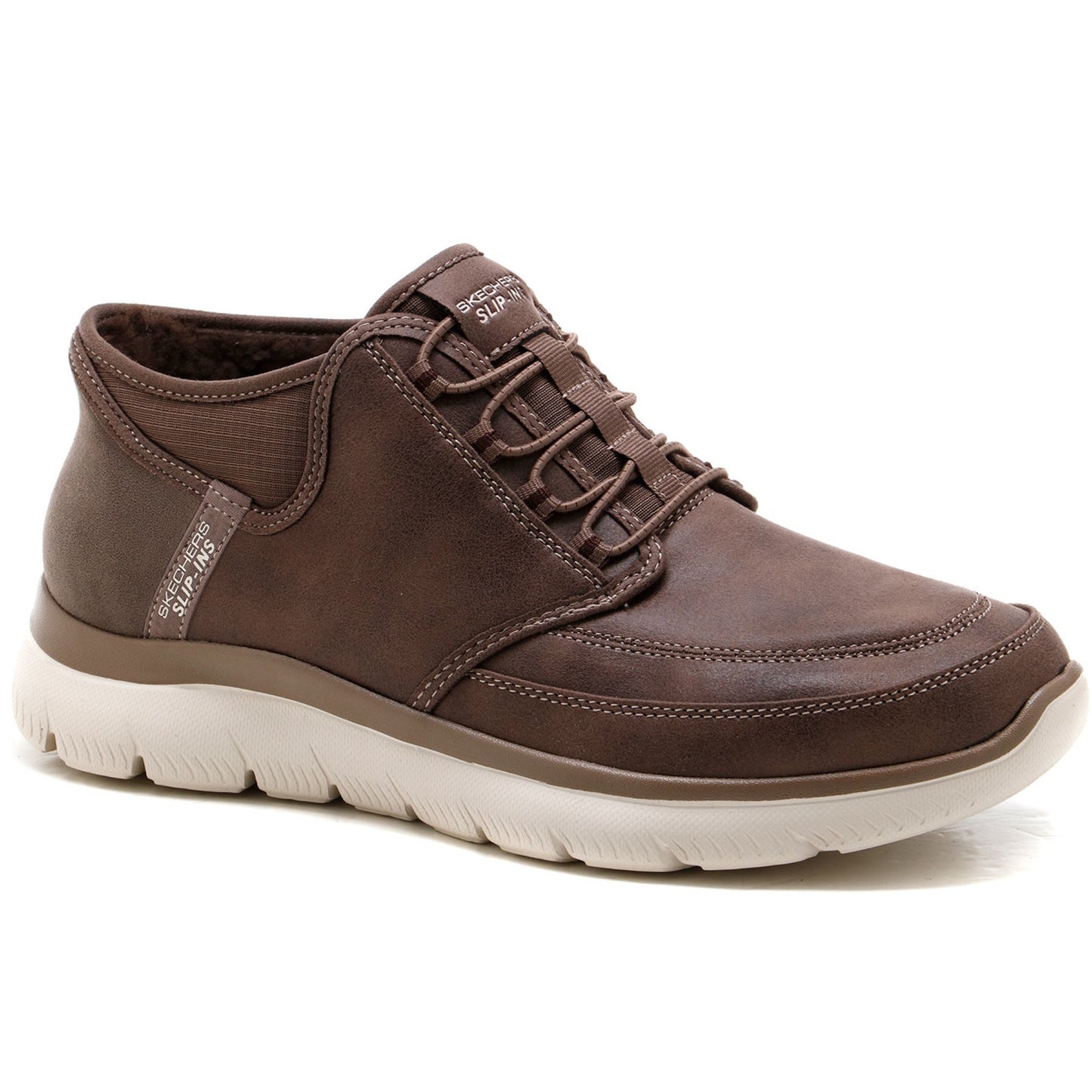 Scarpe da Uomo - SKECHERS Art. 232927CHOC CIOCCOLATO Sneakers SLIP INS
