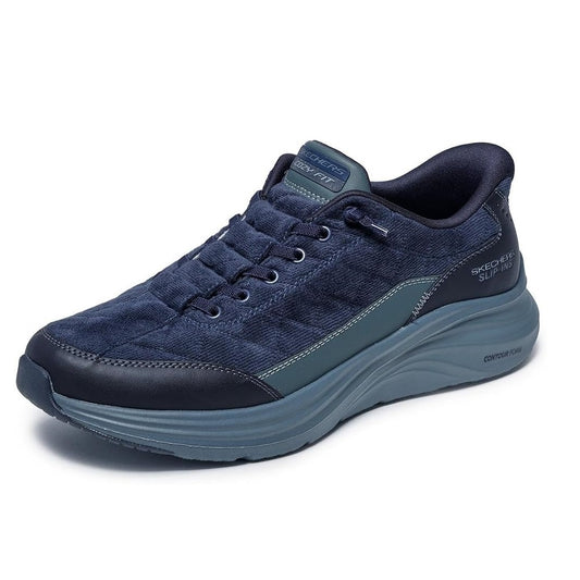 Scarpe da Uomo - SKECHERS Art. 232618NVY NAVY Sneakers SLIP INS