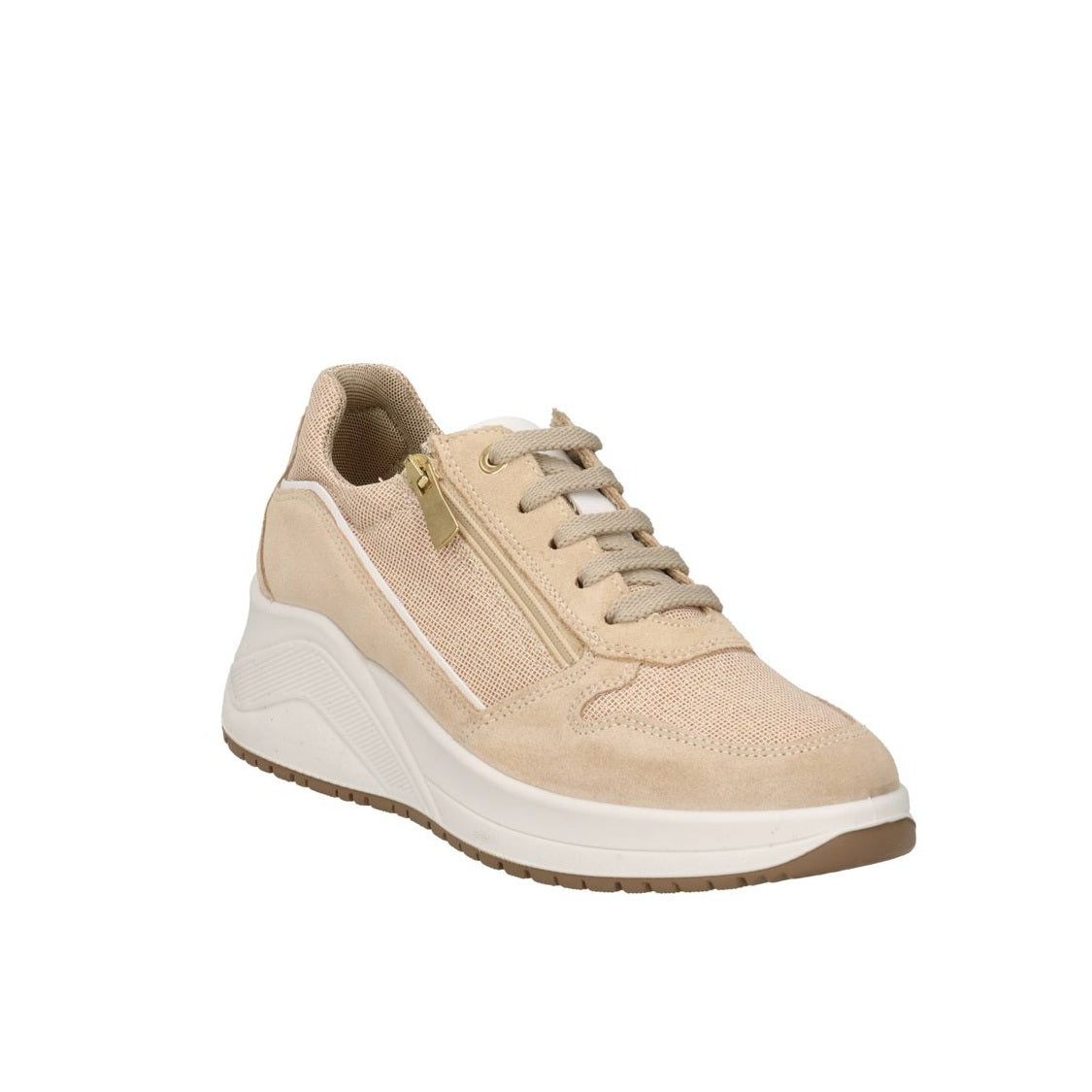 Scarpe da Donna - IGI&CO Art. 1141622 AVORIO BEIGE Scamosciato Sneakers