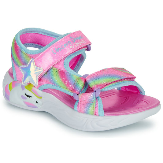 Scarpe da Bambina - SKECHERS Art. 303107NPKMT  PINK MULTI Sandali