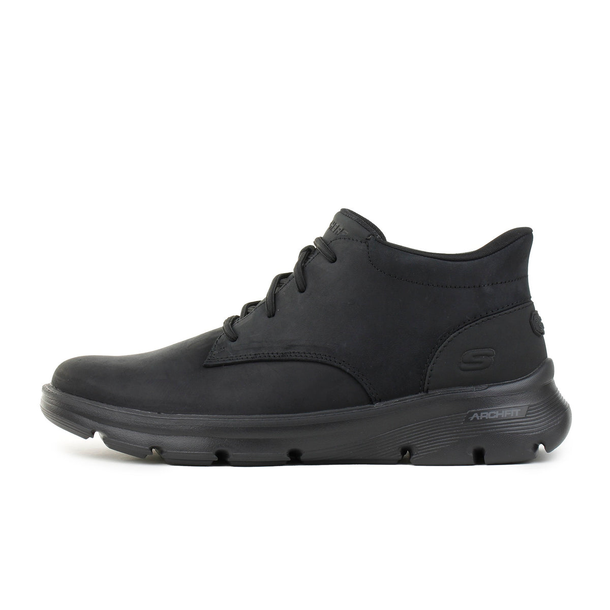 Scarpe da Uomo - SKECHERS Art. 205514BBK BLACK Stivaletti Stringati