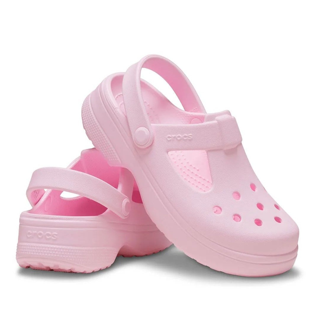 Scarpe da Bambina - CROCS Art. 210615/PIMK PINK gomma Sandali