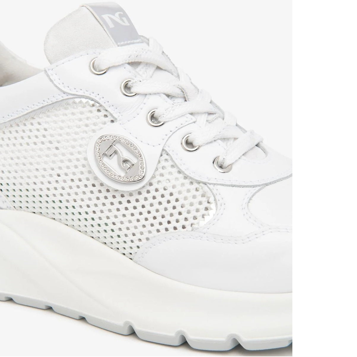 Scarpe da Donna - NERO GIARDINI Art. E615180D 707 BIANCO Sneakers
